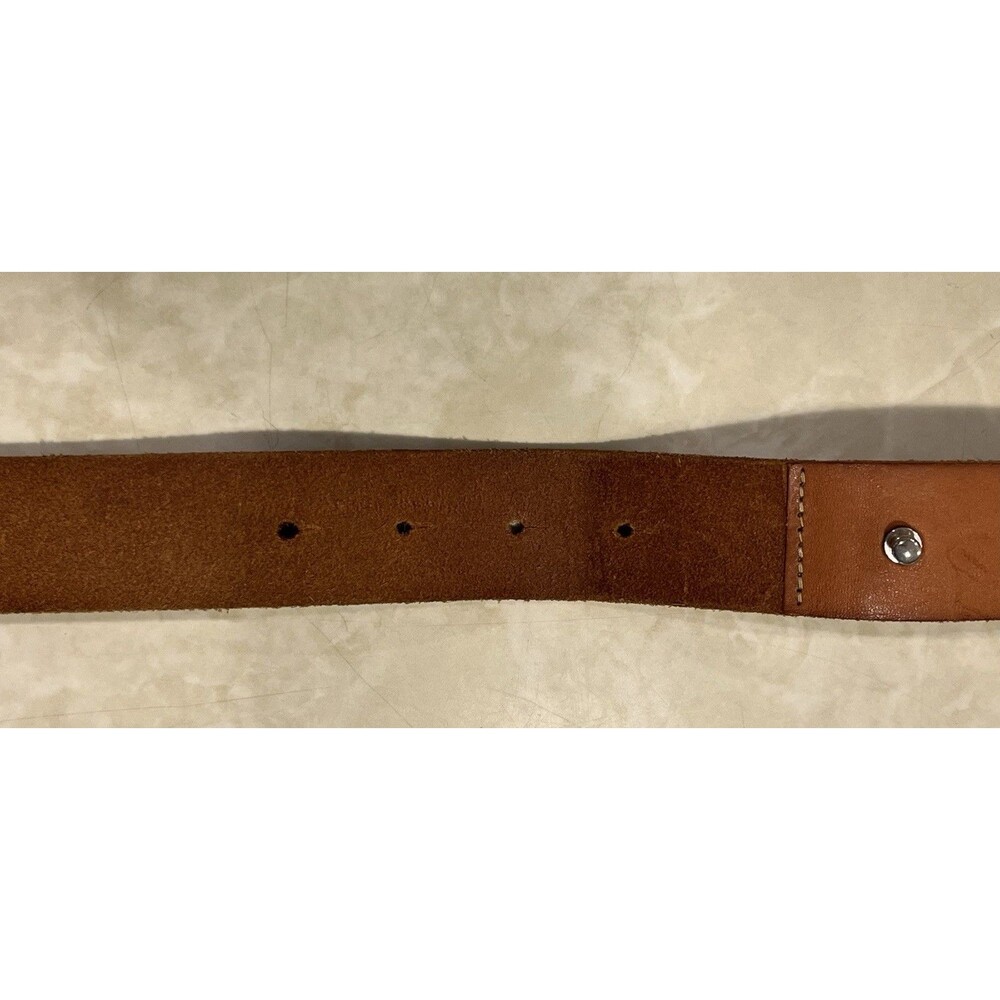 GAP Leather Brown Tan Womens Belt Sz XS - Picture 8 of 10